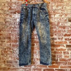 Vintage Wash Relaxed Fit Jeans